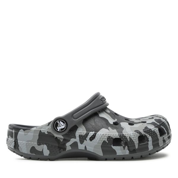 Crocs Natikače Crocs Classic Camo Clog 207594 Black/Grey