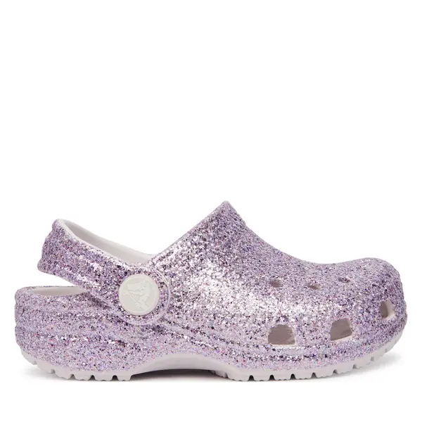 Crocs Natikače Crocs Classic Chunky Glitter Clog T 211940 Ljubičasta