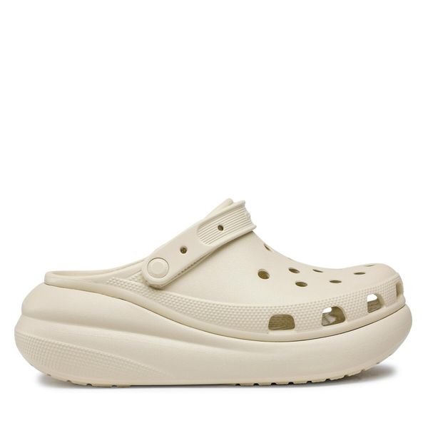 Crocs Natikače Crocs Classic Crush Clog 207521 Bone