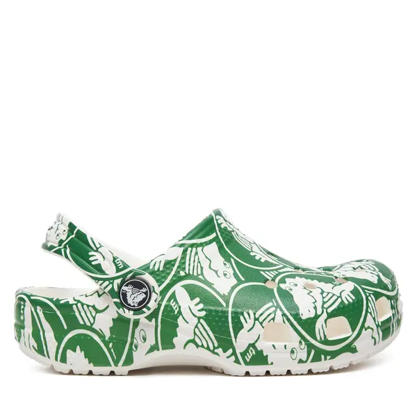 Crocs Natikače Crocs Classic Duke Print Clog K 210007 Zelena