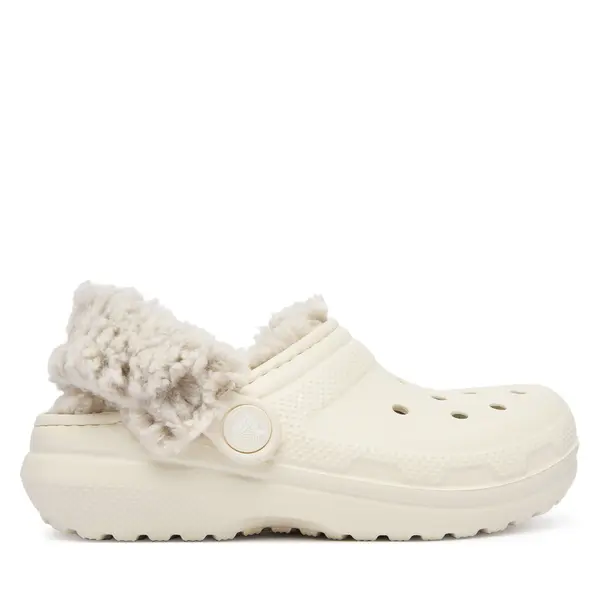 Crocs Natikače Crocs Classic Fleece Lined Clog K 212856 Bež