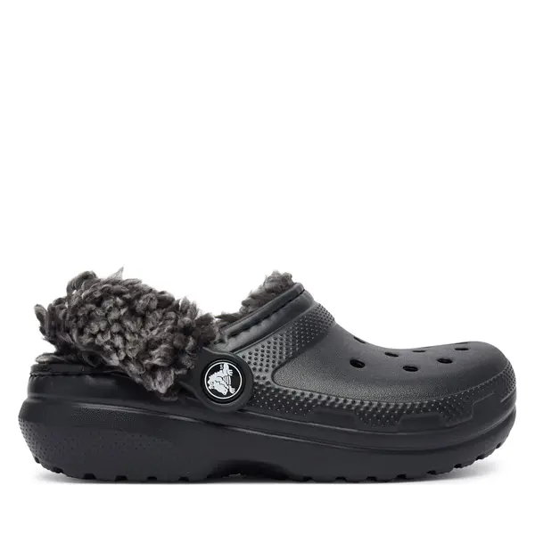 Crocs Natikače Crocs Classic Fleece Lined Clog K 212856 Crna