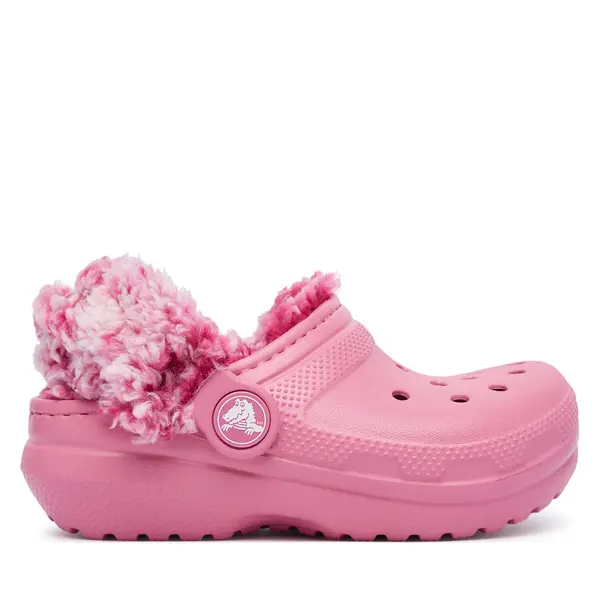 Crocs Natikače Crocs Classic Fleece Lined Clog T 212857 Ružičasta
