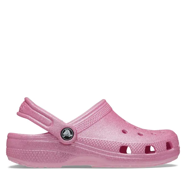Crocs Natikače Crocs Classic Glitter Clog K 206993 Ružičasta