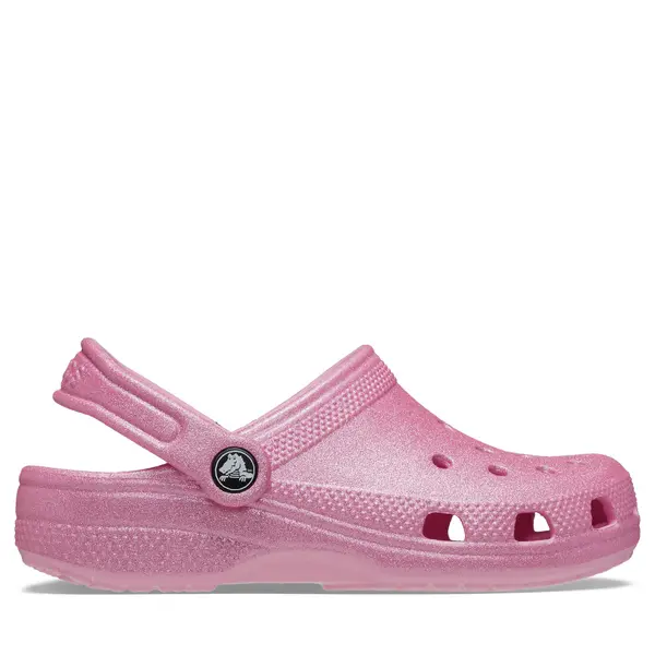 Crocs Natikače Crocs Classic Glitter Kids Clog T 206992 Ružičasta