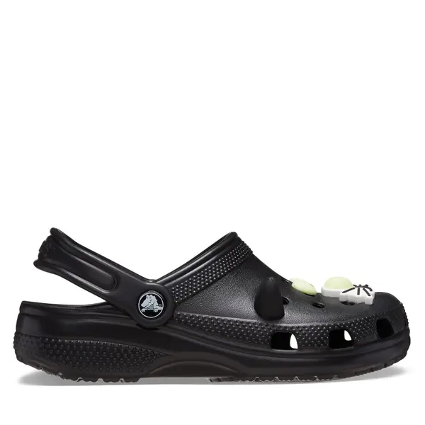Crocs Natikače Crocs Classic Glow Black Cat Clog K 210387 Crna