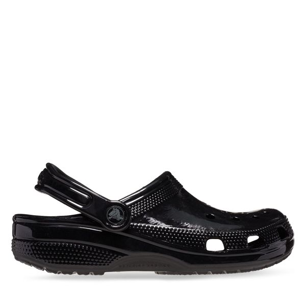 Crocs Natikače Crocs Classic High Shine Clog 209609 Crna