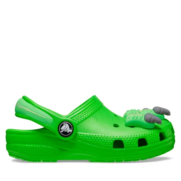 Crocs Natikače Crocs Classic Iam Dinosaur Clog T 209700 Zelena