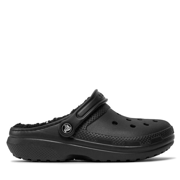 Crocs Natikače Crocs Classic Lined Clog 203591 Black/Black