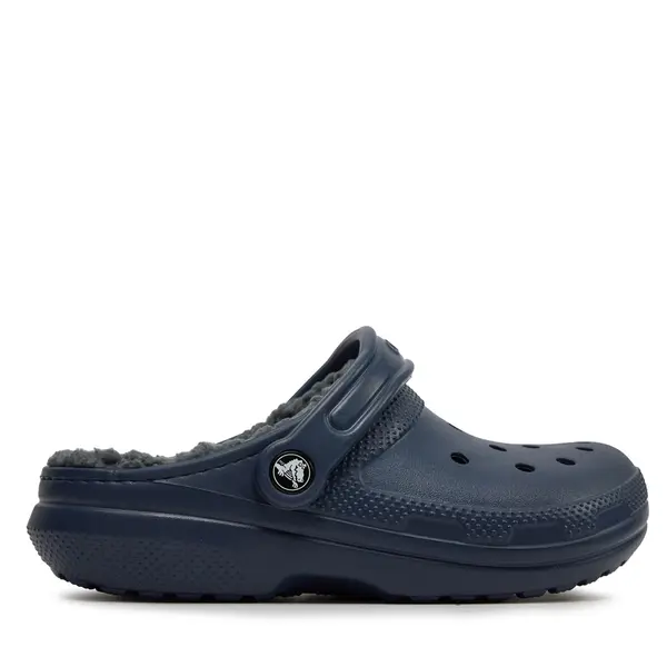 Crocs Natikače Crocs Classic Lined Clog 203591 Tamnoplava