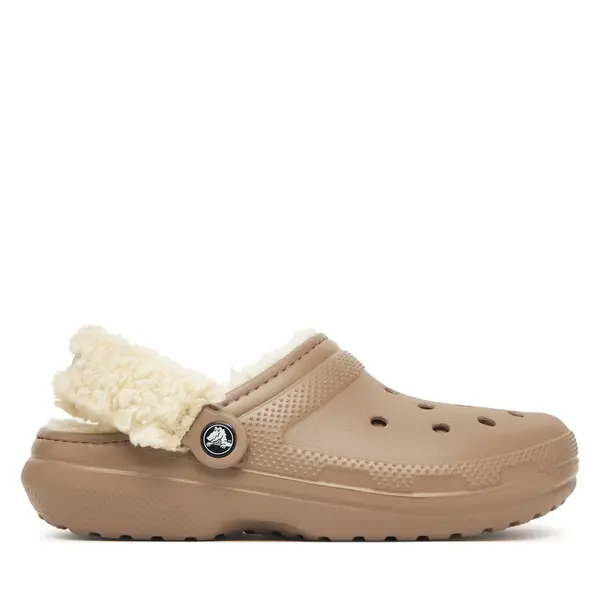 Crocs Natikače Crocs Classic Lined Clog 211396 Bež