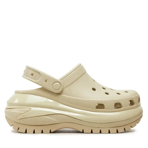 Crocs Natikače Crocs Classic Mega Crush Clog 207988 Bež