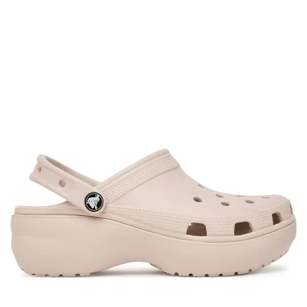 Crocs Natikače Crocs Classic Platform Clog 206750 Bež