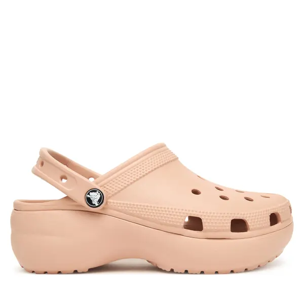 Crocs Natikače Crocs Classic Platform Clog 206750 Bež