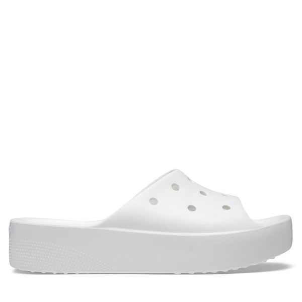 Crocs Natikače Crocs Classic Platform Slide 208180 Bijela
