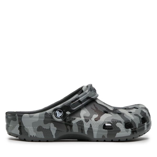 Crocs Natikače Crocs Classic Printed Camo Clog 206454 Slate Grey/Multi