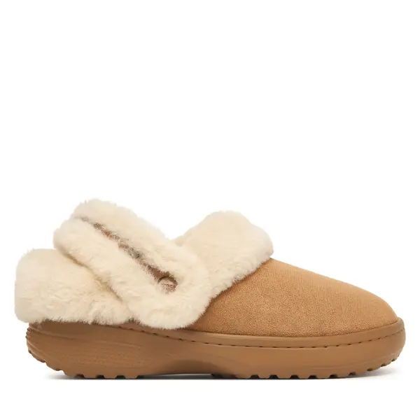 Crocs Natikače Crocs Classic Unfurgettable Vegan Suede Clog 212106 Bež