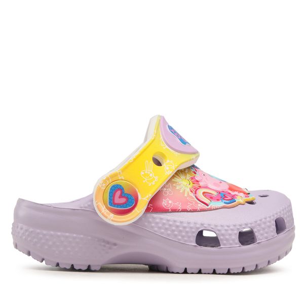 Crocs Natikače Crocs Cls Fl Iam Peppa Pig Cgt 207915 Lavender