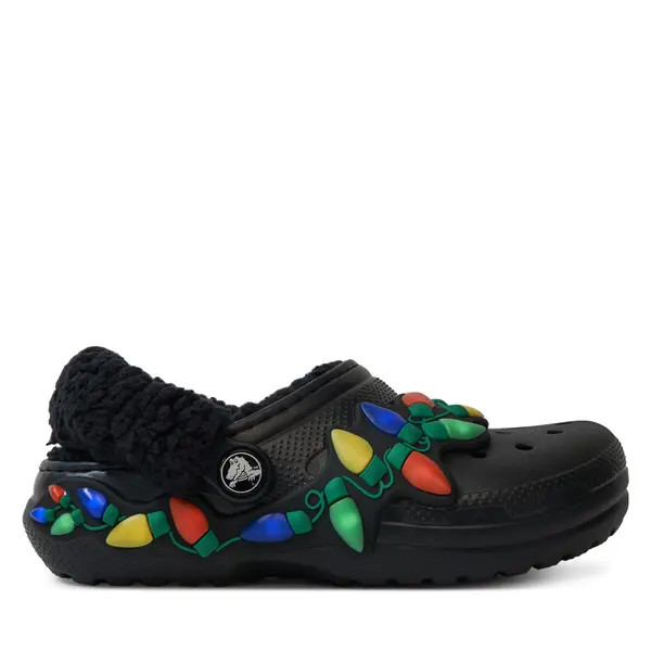 Crocs Natikače Crocs Clsc Lined Holiday Lights 212026 Crna