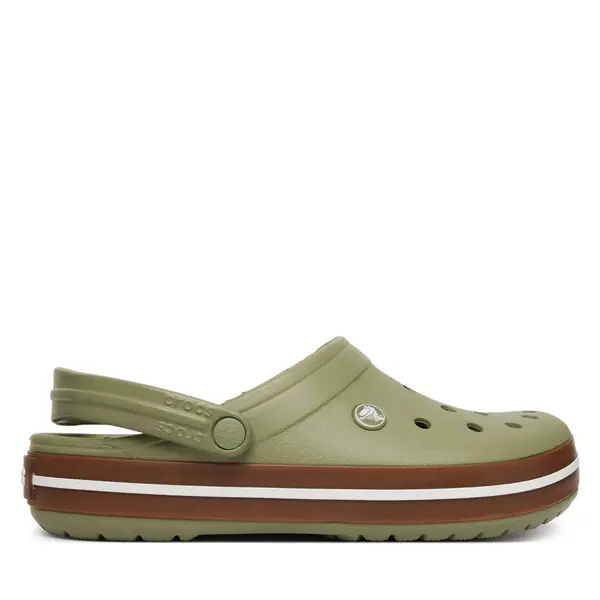 Crocs Natikače Crocs Crocband Gum Clog 212756 Zelena