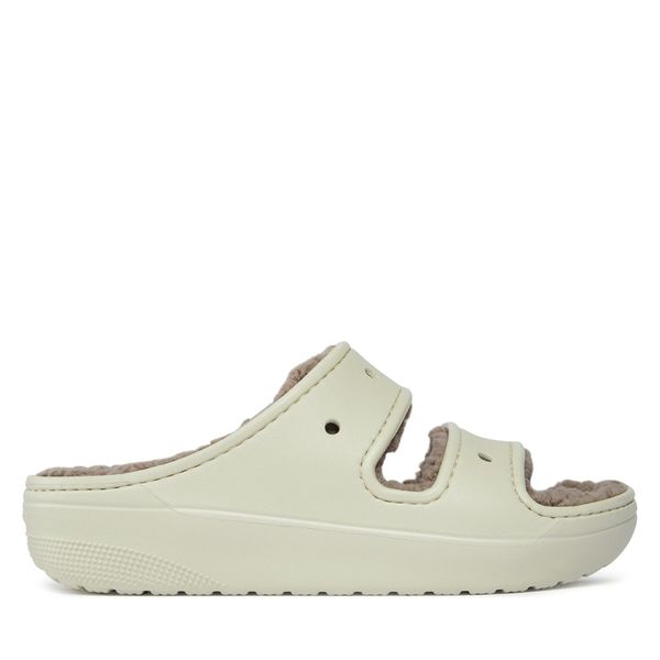 Crocs Natikače Crocs Crocs Classic Cozzy Sandal 207446 Bone/Mushroom 2YC