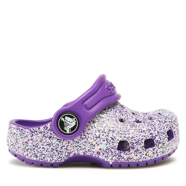 Crocs Natikače Crocs Crocs Classic Glitter Kids Clog T 206992 Ljubičasta
