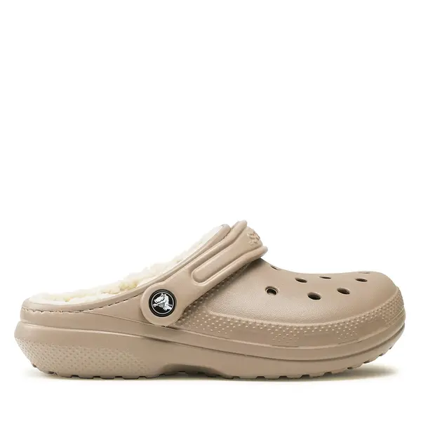 Crocs Natikače Crocs Crocs Classic Lined Clog 203591 Bež