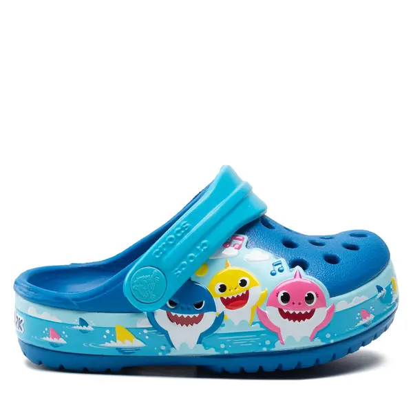 Crocs Natikače Crocs Crocsflbaby Shark Band Clog T 207066 Plava