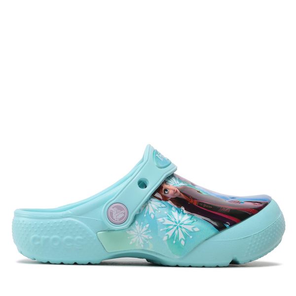 Crocs Natikače Crocs FROZEN Fldisneyfrozenllclog K 207465 Ice Blue