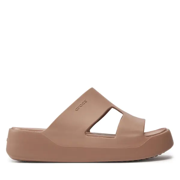 Crocs Natikače Crocs Getaway Platform H-Strap 209409 Bež