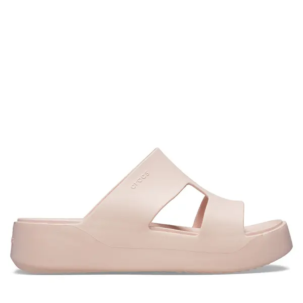 Crocs Natikače Crocs Getaway Platform H-Strap 209409 Écru