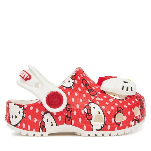 Crocs Natikače Crocs Hello Kitty Red Classic Clog T 210577 Šarena