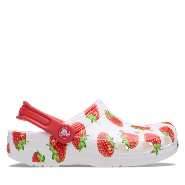 Crocs Natikače Crocs Kids’ Classic Fresh Fruits Clog 211020 Bijela