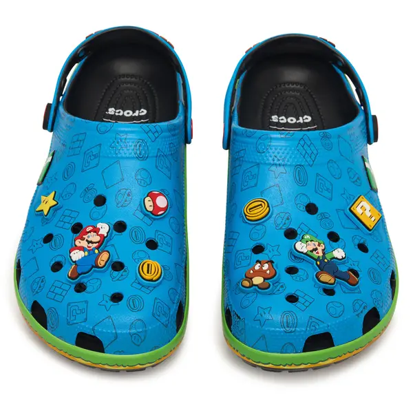 Crocs Natikače Crocs Super Mario Core Classic Clog 212138 Šarena