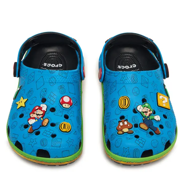 Crocs Natikače Crocs Super Mario Core Classic Clog 212139 Šarena