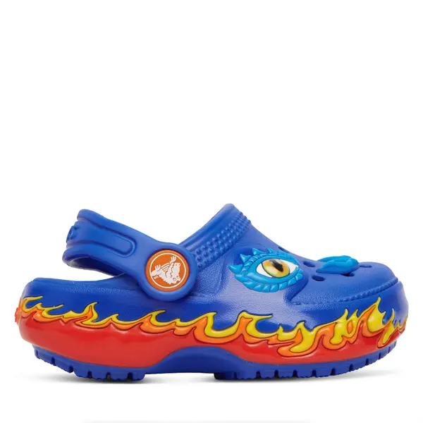 Crocs Natikače Crocs Toddler Classic IAM Dragon Lights Clog 212510 Plava