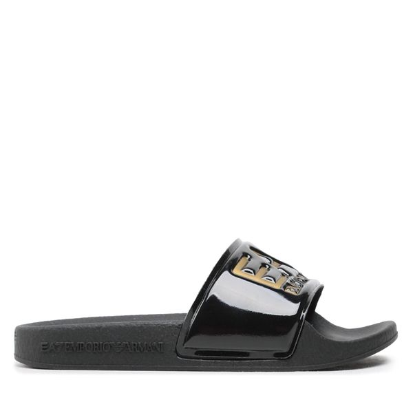 EA7 Emporio Armani Natikače EA7 Emporio Armani XSPS10 XCC22 M631 Shiny Black/Gold