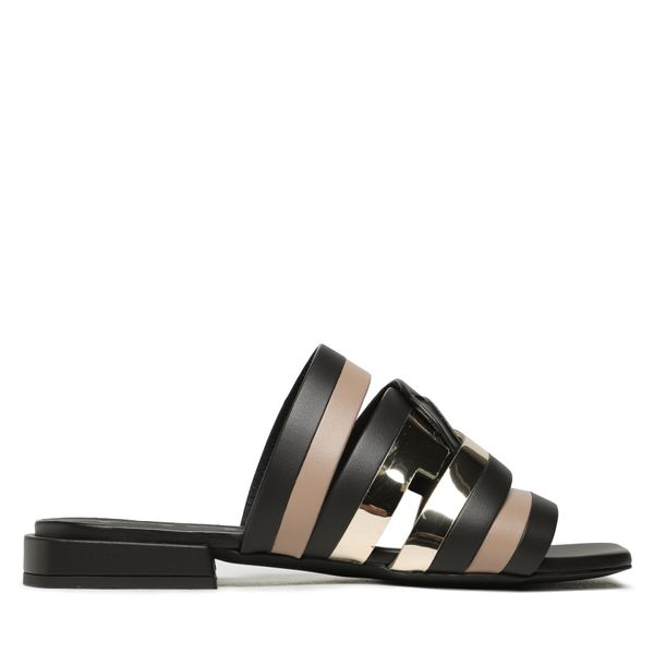 Furla Natikače Furla Lipari YF48LPR-BX2124-2085S4401-4-401-20-IT-3500 S Nero/Gregie/Colo