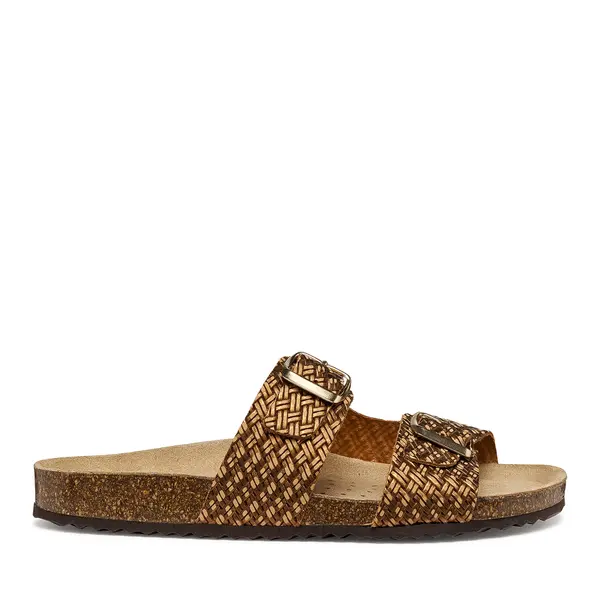 Geox Natikače Geox D Brionia D35LSL 00047 C6008 Smeđa