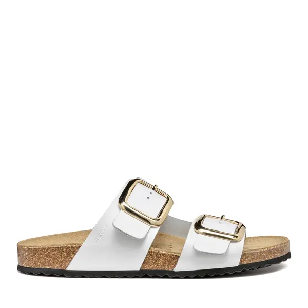 Geox Natikače Geox D Brionia R D45Y3B 00085 C1000 Bijela