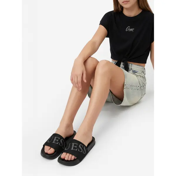 Guess Natikače Guess CEOWB-P5010527 Crna