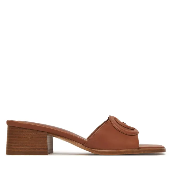 Guess Natikače Guess FLJCNN LEA03 Smeđa