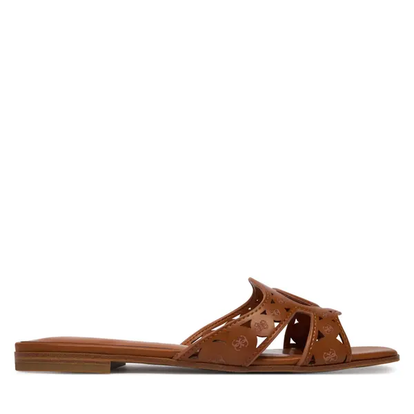 Guess Natikače Guess FLJCS2 LEA03 Smeđa