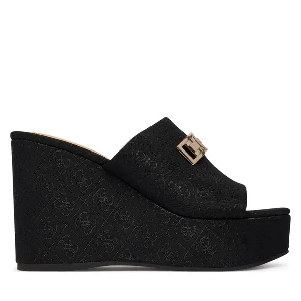 Guess Natikače Guess FLJEVZ FAB04 Crna