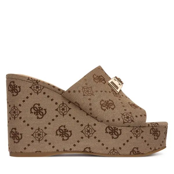 Guess Natikače Guess FLJEVZ FAL04 Svijetlo bež