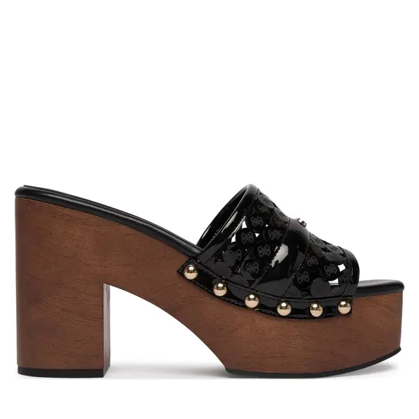 Guess Natikače Guess FLJQUI PAF04 Crna