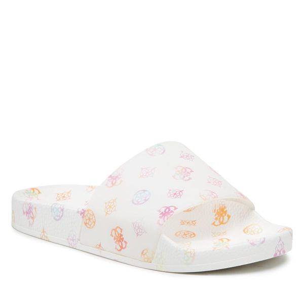 Guess Natikače Guess Printed Beach Slippers E2GZ02 BB00F Bijela