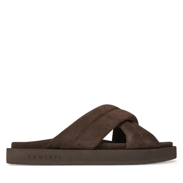 Inuikii Natikače Inuikii Suede Crossed 50102-500 Smeđa