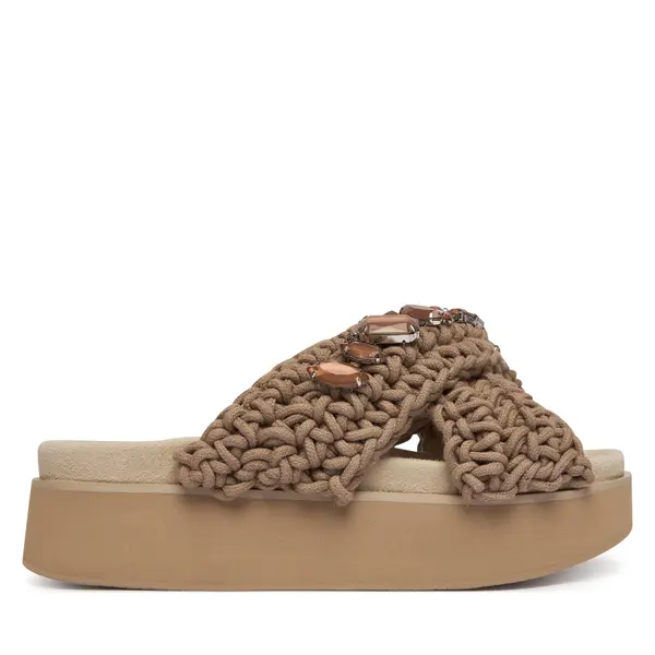 Inuikii Natikače Inuikii Woven Stones Platform 1004.005.0043 Bež