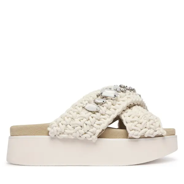 Inuikii Natikače Inuikii Woven Stones Platform 1004.005.0043 Bijela